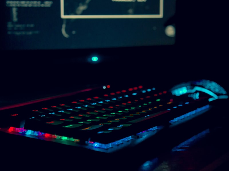Console controller on a desk setup